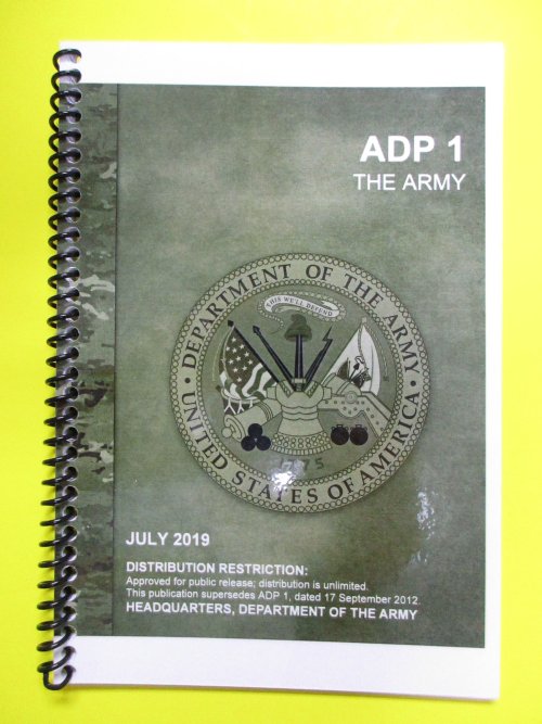 ADP 1 The Army - 2019 - BIG size